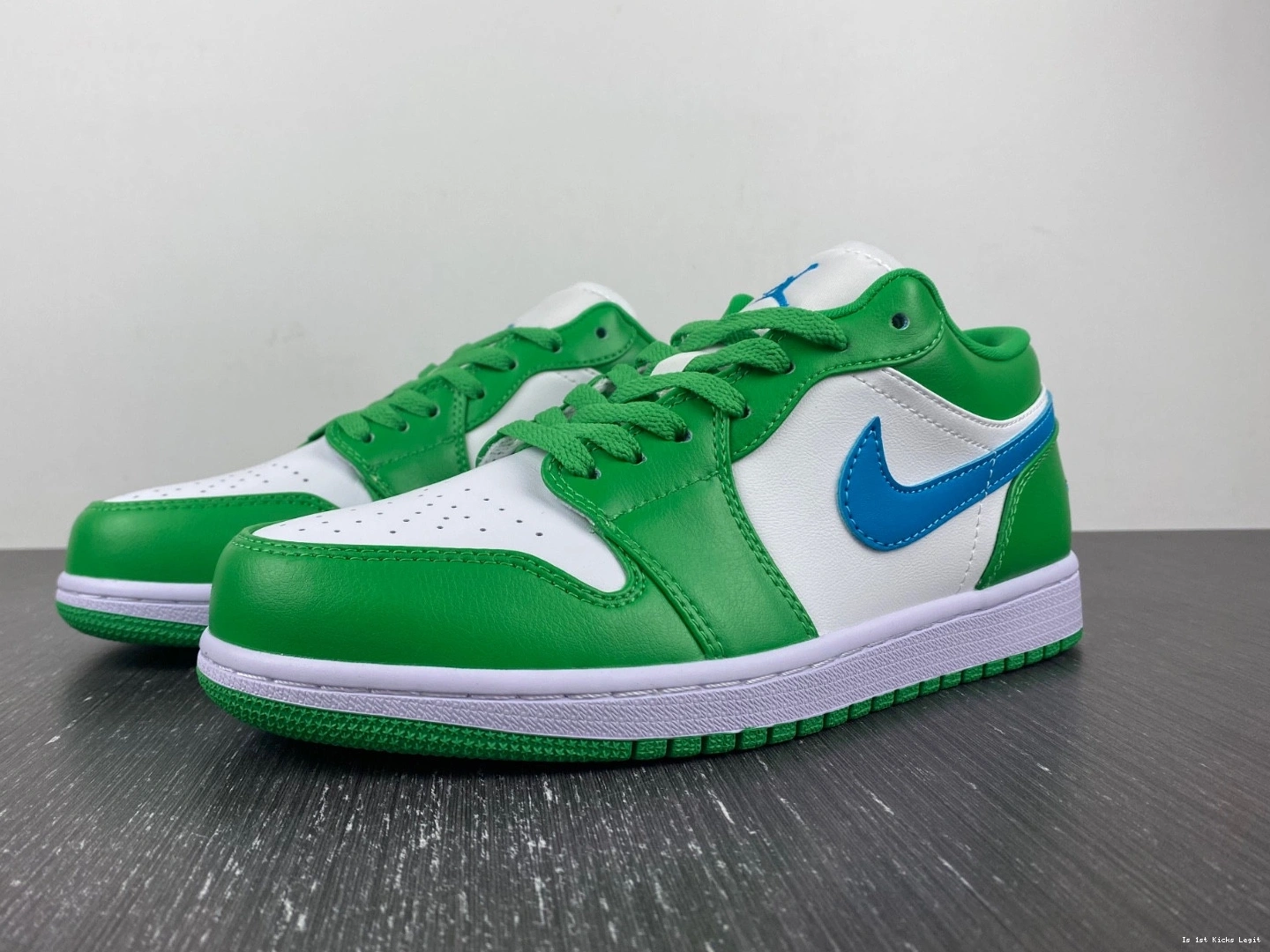 "Lucky 1 DC0774-304 Aquatone" Jordan Low Green Air 0503
